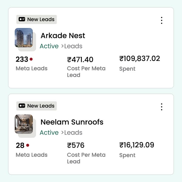 Campaign results — Arkade Nest & Neelam Sunroofs